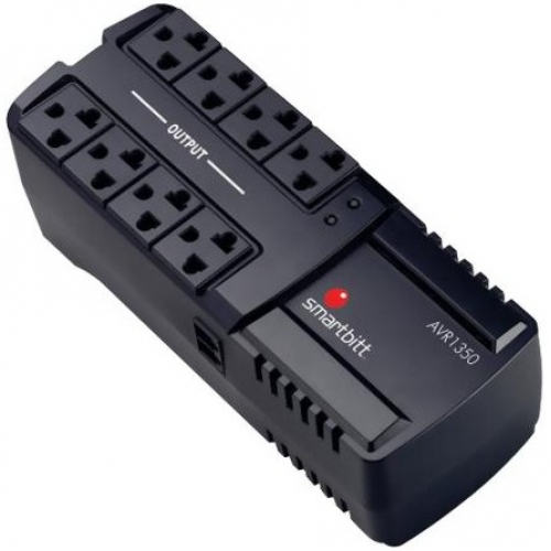 Regulador Avr Smartbitt Avr1350 - Capacidad 1350va, 675w