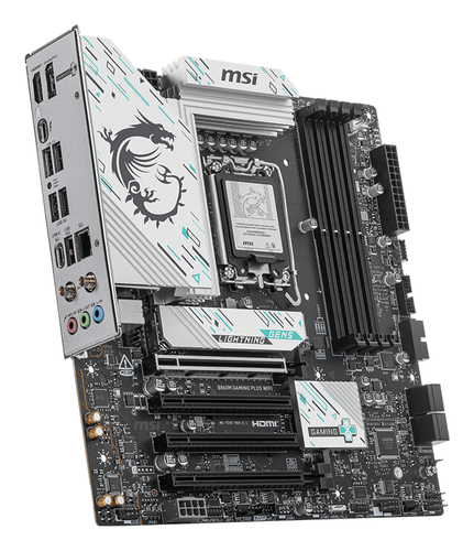 Miniatura 4 de Tarjeta Madre MSI B860M GAMING PLUS WIFI, LGA 1851, 4 DDR5-SDRAM, Micro ATX, Wifi, 256GB