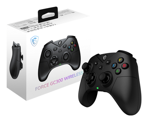Miniatura 2 de Control Gamer MSI FORCE GC300 WIRELESS, Inalambrico, USB 2.0, 2.4GHz, Negro