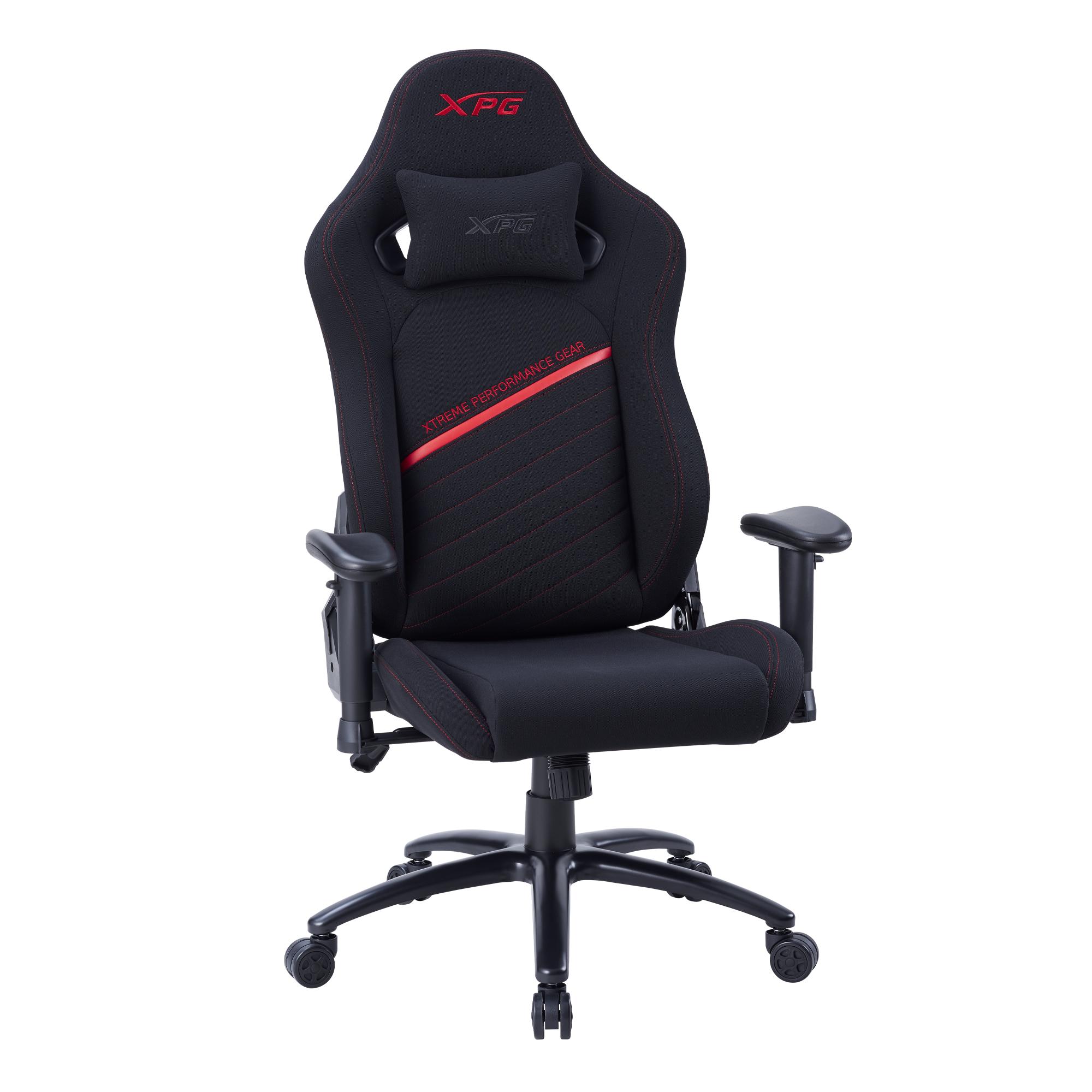 Miniatura 2 de Silla Gamer XPG Nexus, Tela Antimanchas, Reclinable 155°, Repelente al Agua, Soporte Lumbar Integrado, Piston de gas C4, Soporta 125 kg, Negro/Rojo