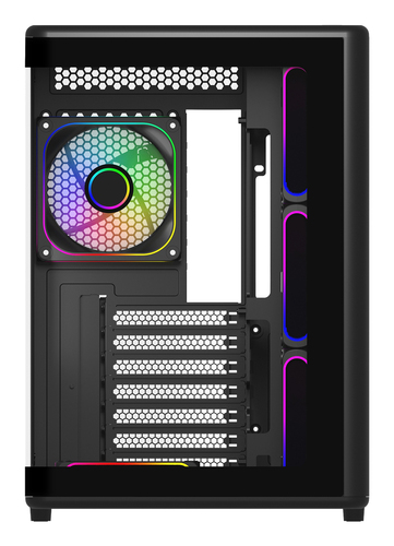 Miniatura 3 de Gabinete Cooler Master ELITE 600, Midi-Tower, ATX/Micro-ATX/Mini-ITX, USB 3.0, sin Fuente, Negro