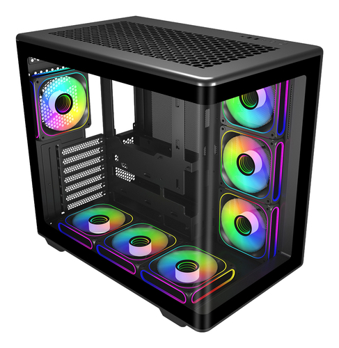 Miniatura 2 de Gabinete Cooler Master ELITE 600, Midi-Tower, ATX/Micro-ATX/Mini-ITX, USB 3.0, sin Fuente, Negro