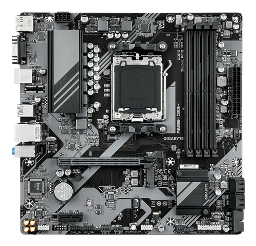 Miniatura 2 de Tarjeta Madre Gigabyte A620M DS3H, Micro-ATX, Socket AM5, AMD A620, 192GB DDR5, HDMI/DP para AMD