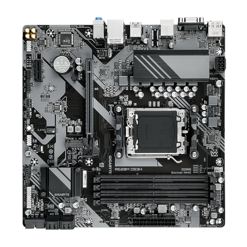 Miniatura 4 de Tarjeta Madre Gigabyte A620M DS3H, Micro-ATX, Socket AM5, AMD A620, 192GB DDR5, HDMI/DP para AMD