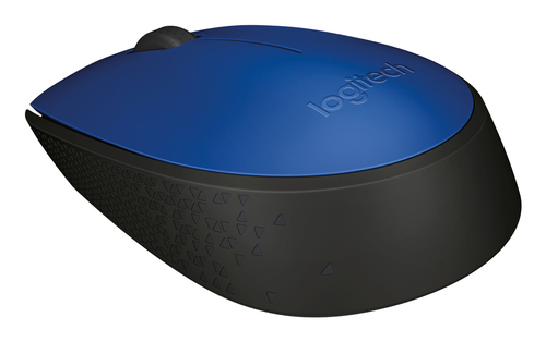Miniatura 2 de Mouse Logitech M170 3 Botones, RF inalámbrico, 10 m, Negro, Azul