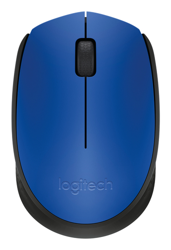 Miniatura 3 de Mouse Logitech M170 3 Botones, RF inalámbrico, 10 m, Negro, Azul