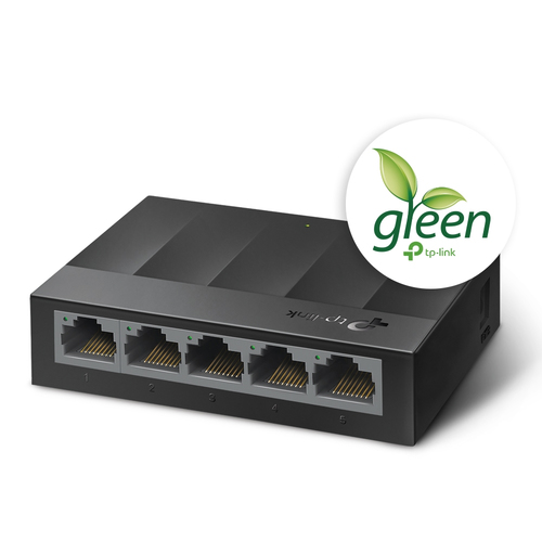 Miniatura 2 de Switch TP-Link LS1005G No administrado, RJ-45 5, Gigabit Ethernet (10/100/1000), Negro