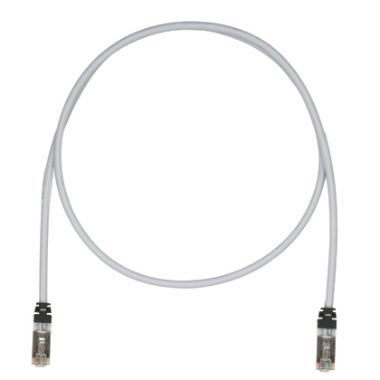 Patchcord Panduit STP6X3IG Cat6a, 0.91 m, S/FTP (S-STP), Gris