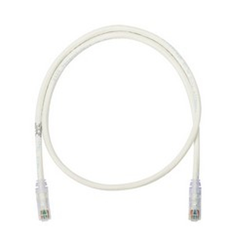 Bobina Panduit NetKey Cat6 Patch Cat6, 0.91 m, U/UTP (UTP), Blanco