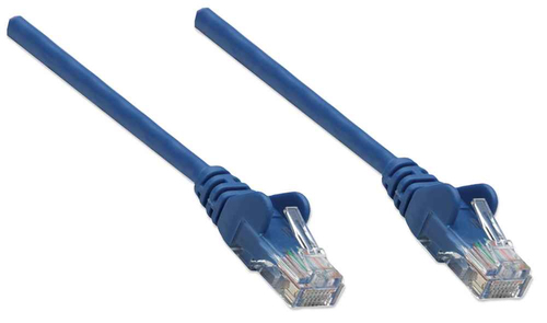 Miniatura 4 de Patchcord Intellinet Cable de red, Cat6, UTP Cat6, 3 m, U/UTP (UTP), Azul