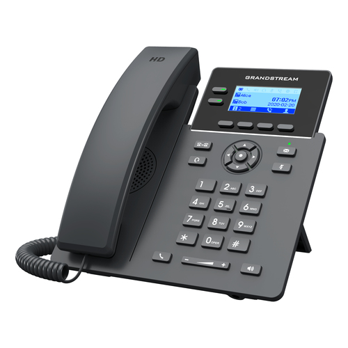 Miniatura 4 de Teléfono Ip Grandstream Networks GRP2602P Terminal inalámbrico, PoE, 2 líneas, Negro