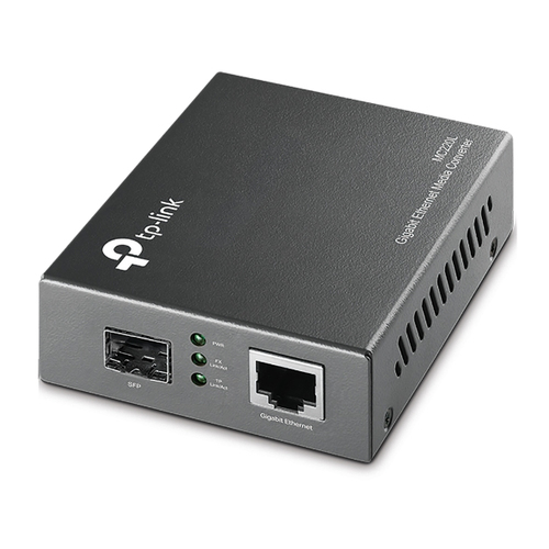 Conversor de medios TP-Link Omada MC220L Gigabit Ethernet, 1000 Mbit/s, SFP, 10000 m