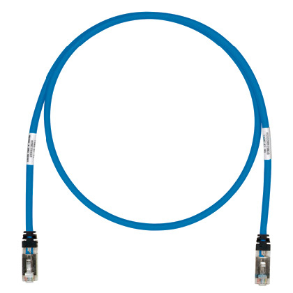 Patchcord Panduit STP6X3BU Cat6a, 0.91 m, S/FTP (S-STP), Azul