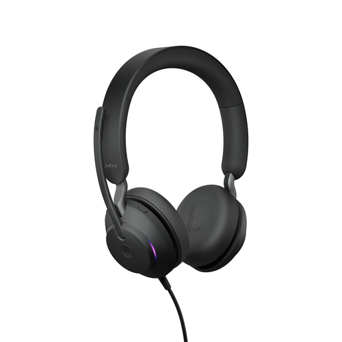 Miniatura 2 de Audífonos Jabra Evolve2 40 SE Diadema, Alámbrico, USB, Negro