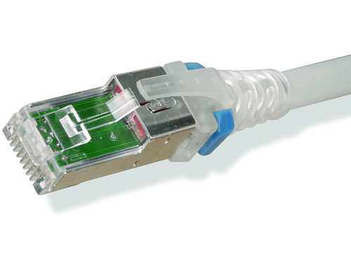 Patchcord Siemon ZM6A-S07-06B Cat6a, 2.1 m, SF/UTP (S-FTP), Azul