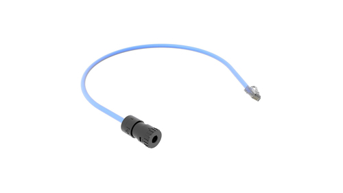 Patchcord Panduit FC-ICCP0.5MBU Cat6a, 0.5 m, U/UTP (UTP), Azul