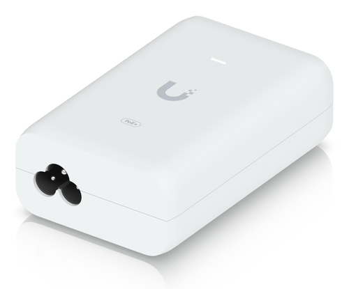 Miniatura 3 de Adaptador PoE Ubiquiti U-PoE+ 48 V, 0.65 A, 10,100,1000 Mbit/s, IEEE 802.3at, 2RJ-45