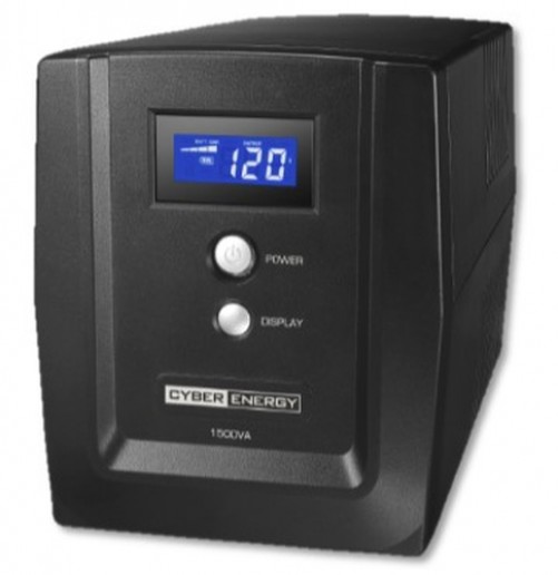 No Break CyberPower OM1500ATLCD 1.5 kVA 245 J, Entrada 148 V, 8 salidas AC, Negro