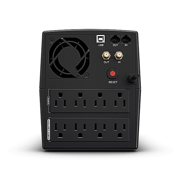 Miniatura 4 de No Break CyberPower OM1500ATLCD 1.5 kVA 245 J, Entrada 148 V, 8 salidas AC, Negro