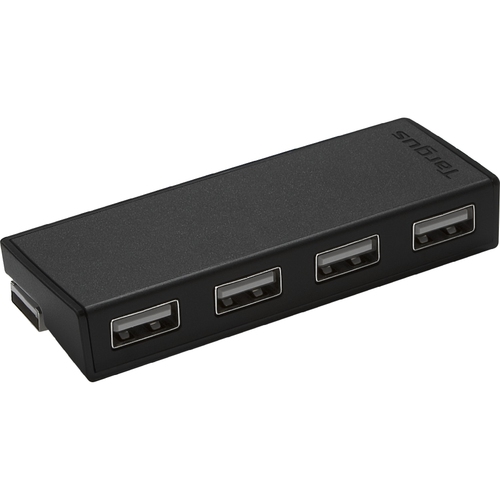 HUB Targus ACH114US Cantidad de puertos 4, Velocidad 480 Mbit/s, Color Negro