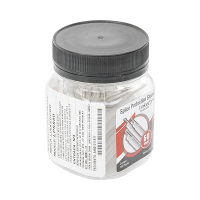 Miniatura 2 de Bote con 100 Mangas para fusia³n de fibra a³ptica de 60 mm