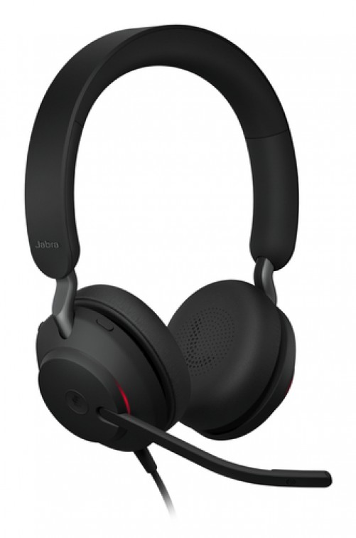 Audífonos Jabra Evolve2 40 SE Diadema, Alámbrico, USB, Negro