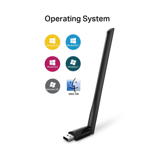 Miniatura 2 de Tarjeta de red inalambrica TP-Link Archer T2U Plus USB, Wi-Fi 5 (802.11ac), Negro