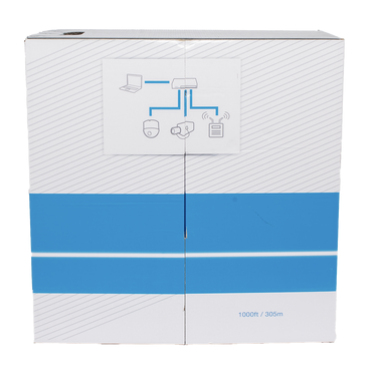 Miniatura 2 de Bobina LinkedPRO PRO-CAT5-EXT-LITEW-V2 Cat5e, 305 m, U/UTP (UTP), Blanco