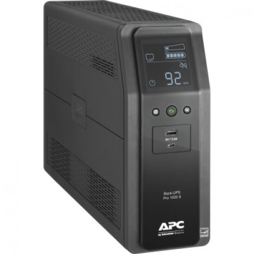 No Break APC BR1100M2-LM 1.1 kVA / 600 W, 1080 J, Entrada 147 V, 10 salidas AC, Negro