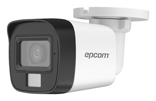 Cámara IP Epcom B8-TURBO-DL 2 MP, Bala (forma), Interior y exterior, IP67, Negro, Blanco
