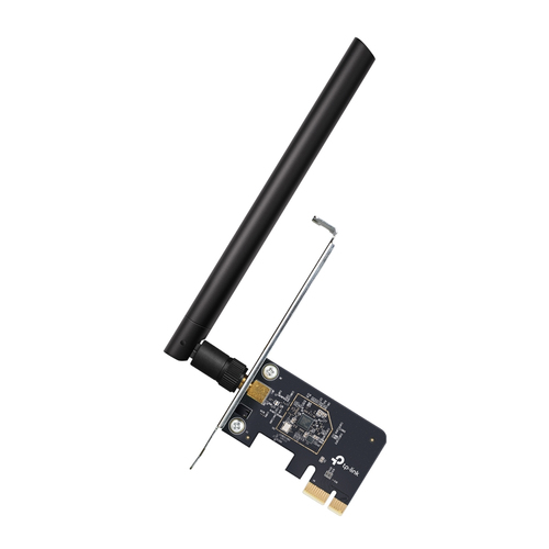 Tarjeta de red inalambrica TP-Link Archer T2E PCI Express, Wi-Fi 5 (802.11ac), Negro, Plata