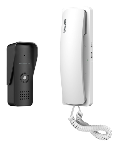 Kit de Audioportero Anala³gico a 2 Hilos / Apertura de 2 Puertas / Diferentes Tonos y Volaºmenes de Timbre / Proteccia³n IP55