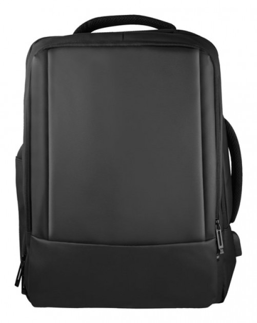 MOCHILA Perfect Choice PC-084334 Bolsa lateral, Hasta 15.6", Poliéster, Negro, Resistente al agua