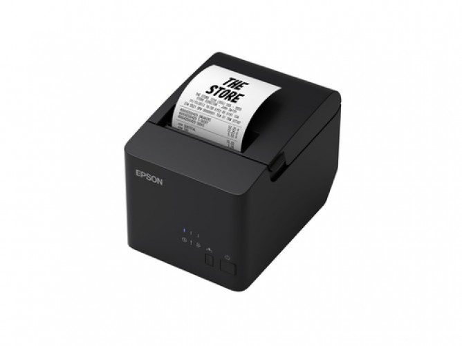 Impresora de recibo Epson T20IV-L Térmica directa, Impresora de TPV, Alámbrico, USB, RS-232, Negro