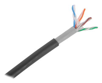 Bobina LinkedPRO PRO-CAT-5E-GELX Cat5e, 305 m, Negro