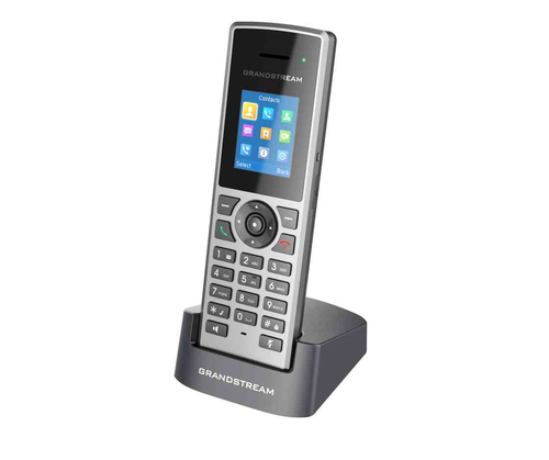 Teléfono Ip Grandstream Networks DP722 Terminal inalámbrico, 10 líneas, Negro, Gris