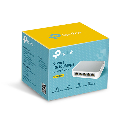 Miniatura 3 de Switch TP-Link TL-SF1005D No administrado, RJ-45 5, Fast Ethernet (10/100)
