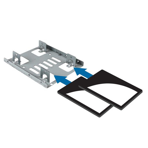 Miniatura 2 de Bracket StarTech.com Panel de transportación 3.5" a 2.5", Acero, Acero inoxidable