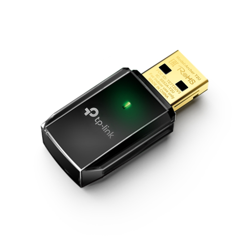 Miniatura 5 de Tarjeta de red inalambrica TP-Link Archer T2U USB, Wi-Fi 5 (802.11ac), Negro