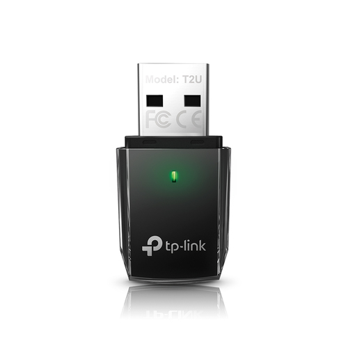Miniatura 2 de Tarjeta de red inalambrica TP-Link Archer T2U USB, Wi-Fi 5 (802.11ac), Negro