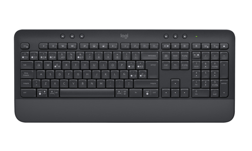 Miniatura 2 de Teclado Logitech 920-010910 Español, Inalámbrico, Bluetooth, Interruptor de membrana, Grafito