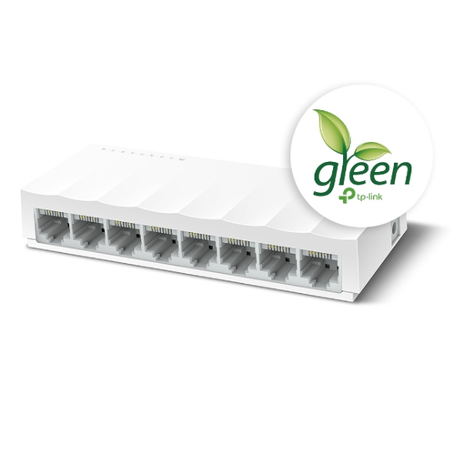 Miniatura 2 de Switch TP-Link LS1008 No administrado, RJ-45 8, Fast Ethernet (10/100), Blanco