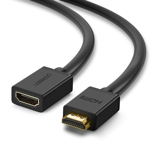 Extensor HDMI Ugreen 10141 Canal Ethernet, 1 m, 10.2 Gbit/s, 1080p, Negro