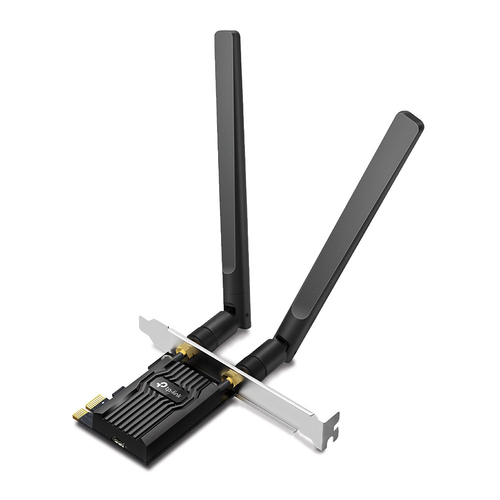 Tarjeta de red inalambrica TP-Link Archer TX20E PCI Express, Wi-Fi 6 (802.11ax), Negro