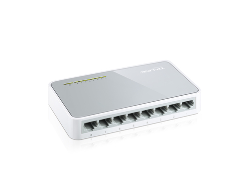 Miniatura 5 de Switch TP-Link TL-SF1008D No administrado, RJ-45 8, Fast Ethernet (10/100), Blanco