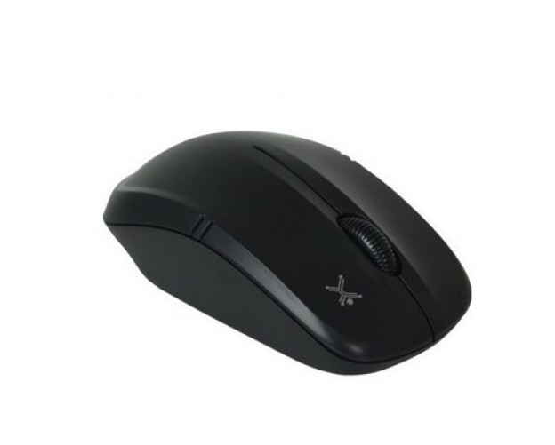 Mouse Perfect Choice PC-044758 Óptico, 3 Botones, 1600 DPI, RF inalámbrico, 10 m, Negro