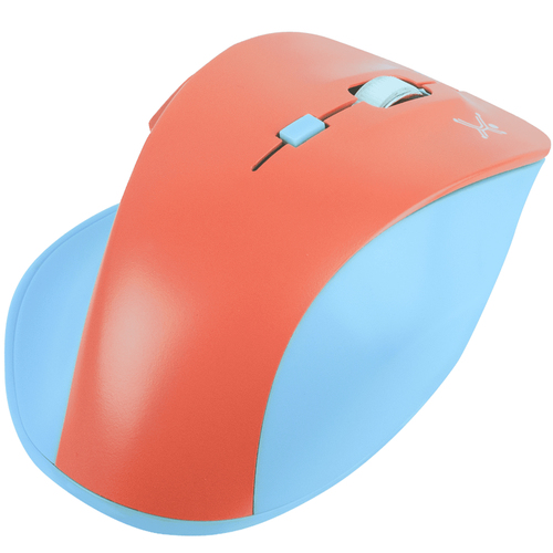 Miniatura 2 de Mouse Perfect Choice Thumb 6 Botones, 1600 DPI, RF inalámbrico, 10 m, Azul, Naranja