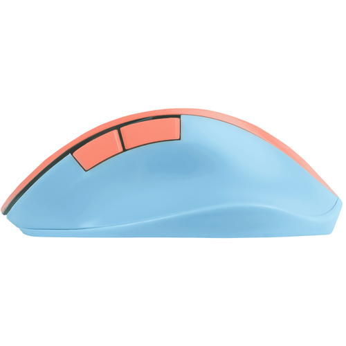 Miniatura 5 de Mouse Perfect Choice Thumb 6 Botones, 1600 DPI, RF inalámbrico, 10 m, Azul, Naranja