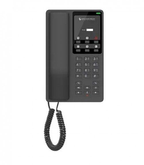 Teléfono Ip Grandstream Networks GHP621 Terminal con conexión por cable, PoE, 2 líneas, Negro