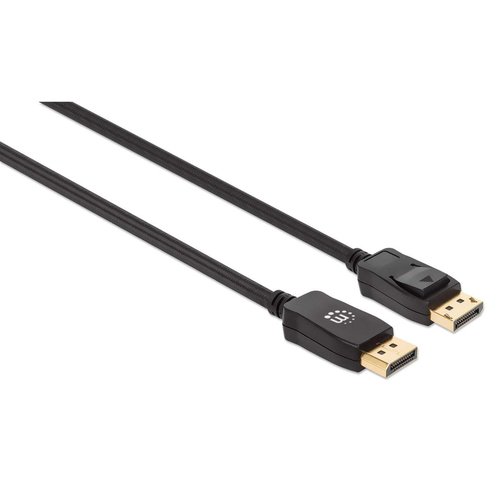 Miniatura 5 de Cable displayPort Manhattan Cable DisplayPort 8K V1.4 DisplayPort 1.4, 1 m, Negro